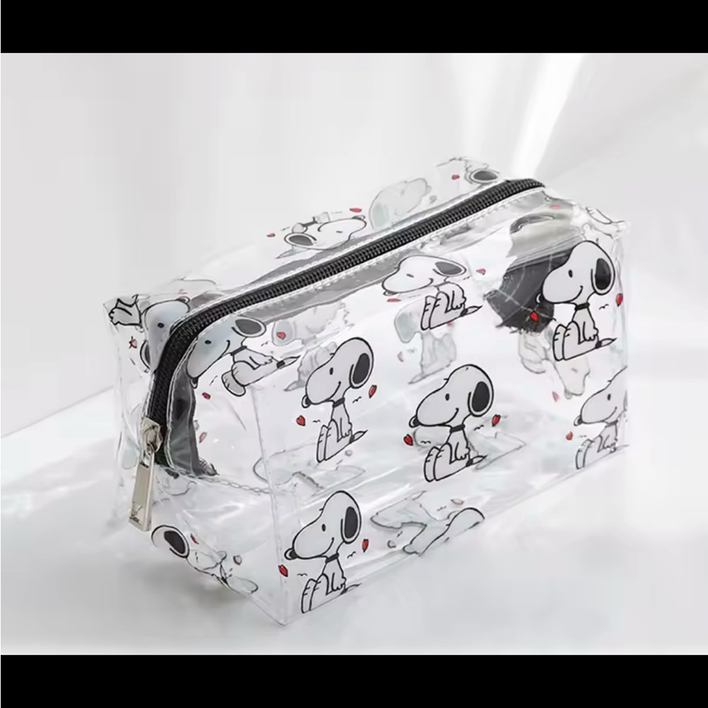 Snoopy Clear Cosmetic Bag